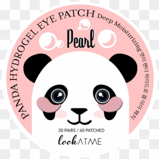 Look At Me Panda Hydrogel Eye Patch Clipart