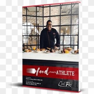 Food Meets Athlete By Chef Rey - Banner Clipart