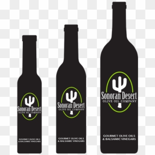 Sonoran Desert Bottle Art - Glass Bottle Clipart
