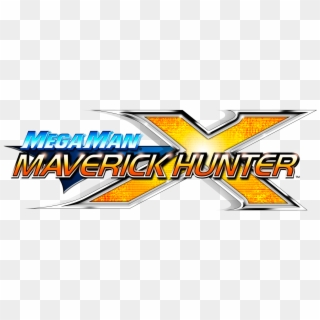 Megaman X Logo Png - Mega Man Maverick Hunter X Clipart
