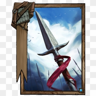 Mastercrafted Spear - Gwent Spear Clipart