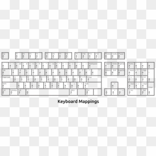 This Free Icons Png Design Of Keyboard Mappings Outline Clipart