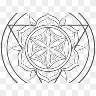 Drawn Hourglass Sacred Geometry - Circle Clipart