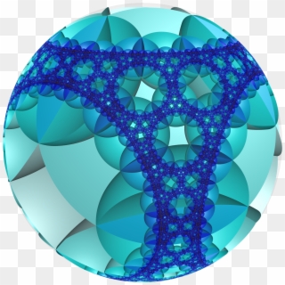 Hyperbolic Honeycomb 3 4 6 Poincare Cc - Circle Clipart