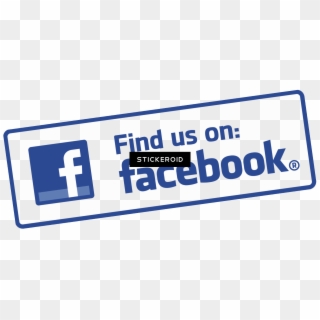 العثور على الولايات المتحدة على Facebook Icon - Find Us On Facebook Clipart