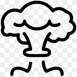 Mushroom Cloud Svg Png Icon Free Download - Mushroom Cloud Free Icon Clipart