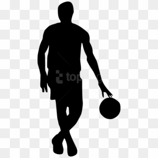 Free Png Basketball Player Silhouette Png Images Transparent - Silhouette Basketball Player Clipart