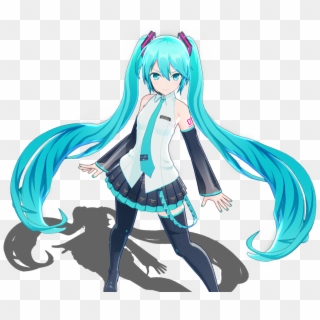New Hatsune Miku Mmd Model Available For Download There - Miku Mmd Model Clipart