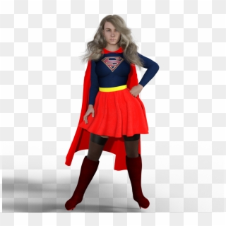Teste 2 Supergirl - Cosplay Clipart