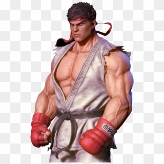 Ryu Sticker - Action Figure Clipart