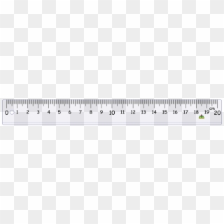How Do We Measure A Curved Line - Regla Transparente Png Clipart