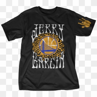 Jerry Garcia, Golden State Warriors - Bear Skull Shirt Clipart