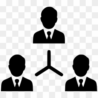 Men Group Employees People Team Group People Comments - People Connected Icon Png Clipart