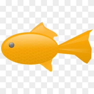 Goldfish Clipart Yellow - Pomacentridae - Png Download