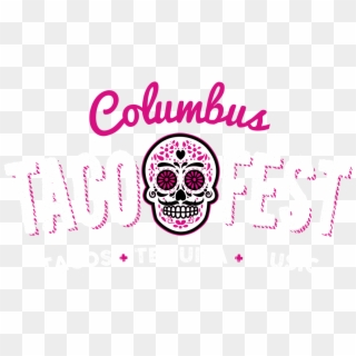 Columbus Taco Fest - Skull Clipart