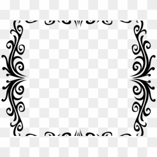 Square Clipart Black Square Frame - Circle - Png Download