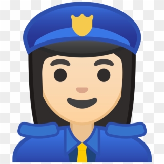 Download Svg Download Png - Police Officer Emoji Clipart