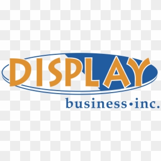 Display Business Inc Logo Png Transparent - Oval Clipart