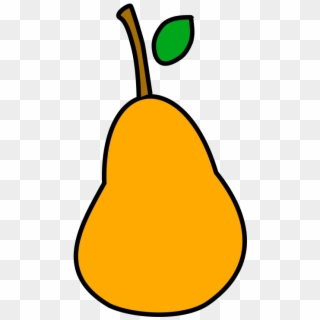 A Less Simple Pear Svg Vector File, Vector Clip Art - Simple Pear - Png Download