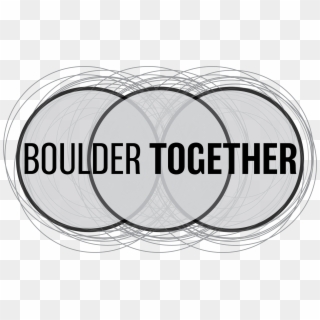 Boulder Together - Circle Clipart