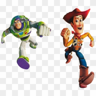 Woody Y Buzz Png Graphic Black And White Download - Buzz And Woody Png Clipart