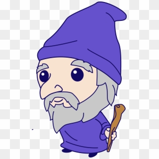 Wizard Beard Png - Cute Wizard Cartoon Png Clipart
