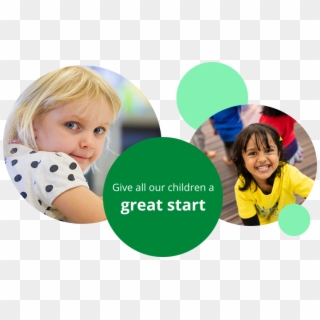 A Great Start For All Children - Toddler Clipart