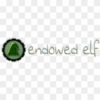 Endowed Elf - Calligraphy Clipart
