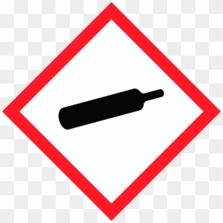 Warning - Ghs Compressed Gas Symbol Clipart