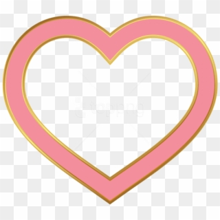 Free Png Heart Border Pink Png Images Transparent - Heart Border Clipart