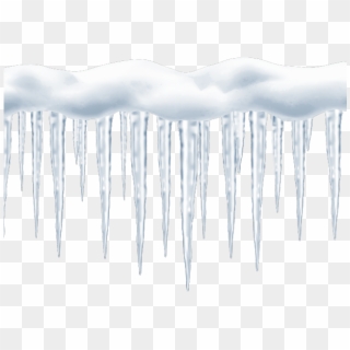 Icicle Clipart Snow - Icicle - Png Download