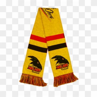 Adelaide Crows "we Fly As One" Scarf - Yellow Adelaide Crows Scarf Clipart