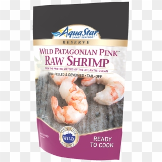 Wild Patagonian Pink Shrimp Raw Peeled Tail-off - Scampi Clipart