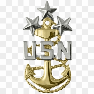 Mcpon Collar Device And Crow Clipart - Master Chief Petty Officer Of The Navy Anchor - Png Download