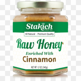 Case Of Cinnamon Enriched Raw Honey Clipart