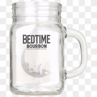 Bedtime Bourbon Mason Jar - Beer Stein Clipart