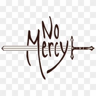 No Mercy Logo Stroke - Calligraphy Clipart