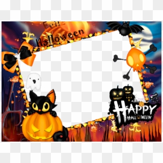 Halloween Photo Booth Frame Clipart