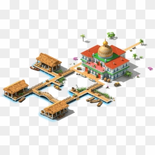 Floating Market Png - Playset Clipart