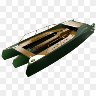 Green Yacht Edition - Luxury Yacht Clipart