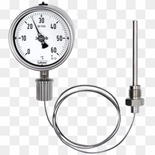 Gas Expansion Thermometer Ns 100/160, Capillary - Gauge Clipart