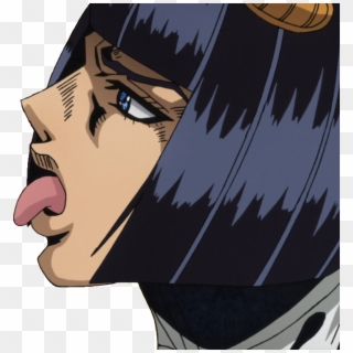 I Made A Little Template After Watching The First Episode - Bucciarati Licks Giorno Clipart