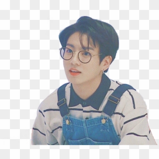 Collection Of Free Jungkook Transparent Glasses Download - Jungkook Bts Run Png Clipart