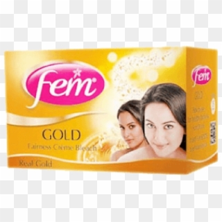 Dabur Fem Bleach Golden- - Fem Fairness Naturals Saffron Creme Bleach Clipart