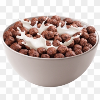 Chocolate Cereal Png - Bowl Of Cereal Png Clipart