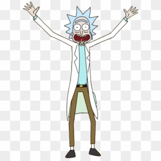 Png Cutout From Meeseeks - Rick From Rick And Morty Png Clipart