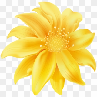 Yellow Flower Png Clip Art - Yellow Flowers Clip Art Transparent Png