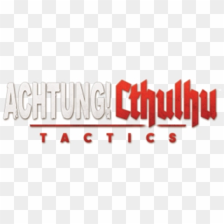 Cthulhu Tactics - Achtung Cthulhu Tactics Logo Clipart