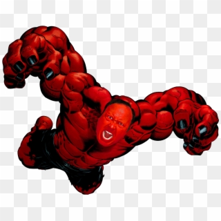Red Hulk Png Clipart
