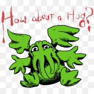 Cthulhu Hug T-shirt - Cthulhu Hug Clipart